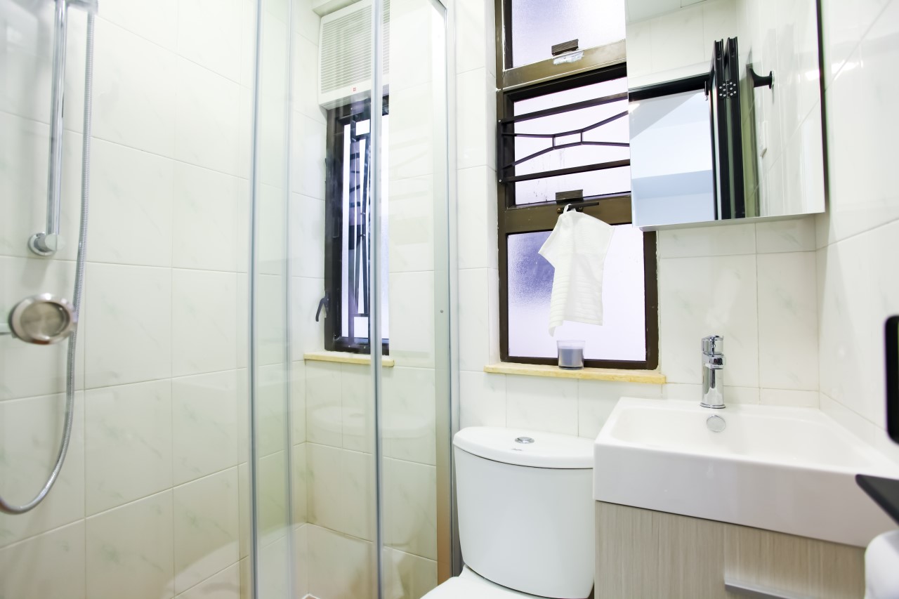 Washroom Hong Kong serviced apartment in Tin Hau
