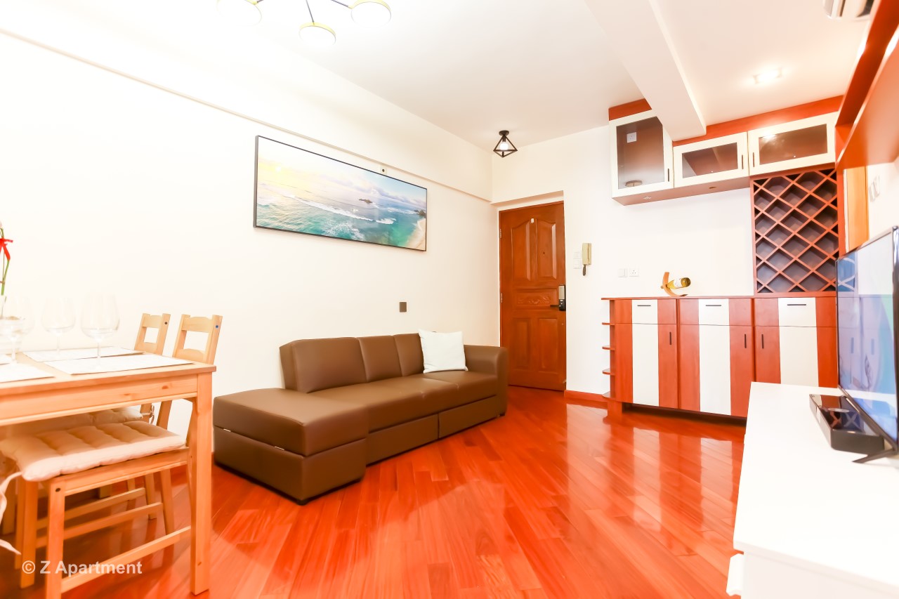2 bedrooms serviced apartment Hong Kong in Wan Chai with modern furnishing